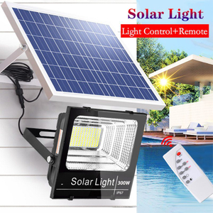LED Solar Street Light Waterproof Remote Control Solar Lighting Outdoor Flood Lamp Ceiling Lamp and Wall Light Solar