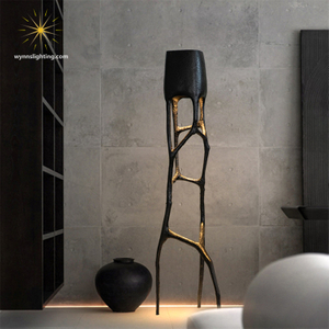 Nordic Postmodern Lighting Tree Fork Design Floor Lamp Villa Hotel Modern Lamp