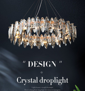 Modern LED Lamp Crystals Chandeliers Luxury Modern K9 Chandeliers Crystals